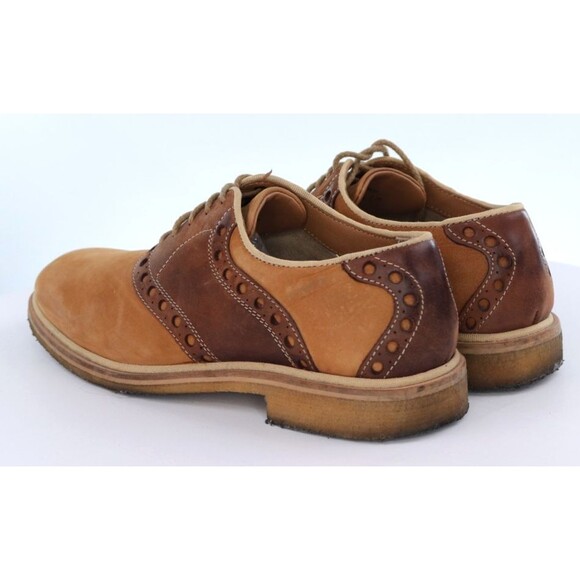 Johnston & Murphy Wagner $160 Men\'s Saddle Oxfords Dress Shoes Size 8 M 27-1920